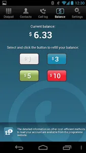 Callbacker -cheap calls abroad screenshot 2