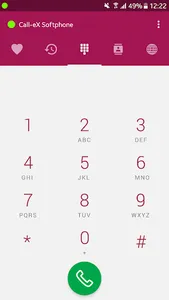 Call-eX Softphone screenshot 0