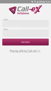 Call-eX Softphone screenshot 1