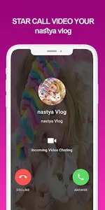 fake call video with nastya _  screenshot 2