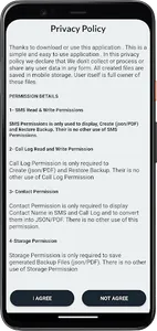 Call Log and sms manager screenshot 0