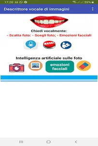Voice identifier of images - A screenshot 0