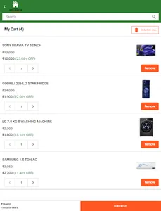 Home Cart - Shop Appliances screenshot 8