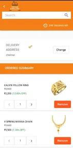 Vintage Jewellery shopping app screenshot 1
