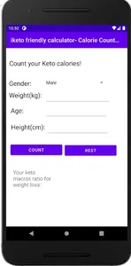 keto friendly calculator- Calo screenshot 0