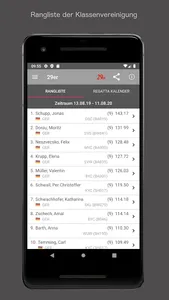 Deutsche Segel Ranglisten screenshot 1