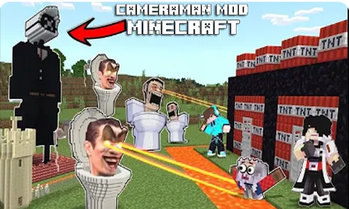 cameraman MOD GMOD MCPE screenshot 1