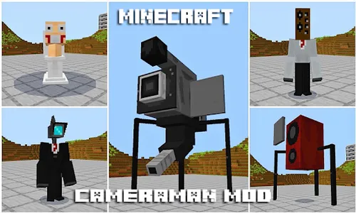 cameraman MOD GMOD MCPE screenshot 4