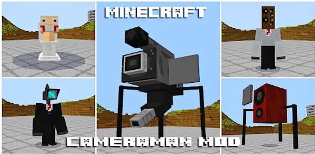 cameraman MOD GMOD MCPE screenshot 5
