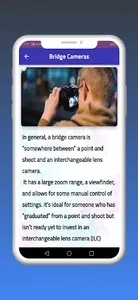 Camera types screenshot 3
