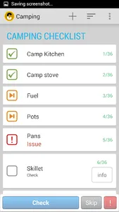 Camping Checklist screenshot 10