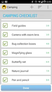 Camping Checklist screenshot 23