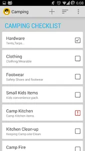 Camping Checklist screenshot 7