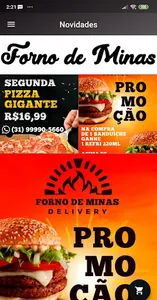 Forno de Minas Delivery screenshot 0