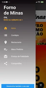 Forno de Minas Delivery screenshot 1