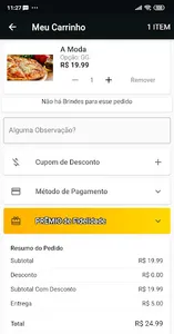 Forno de Minas Delivery screenshot 4