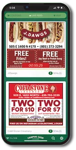 Campus Cash Coupons screenshot 0
