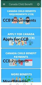 Canada Child Benefit Info screenshot 1