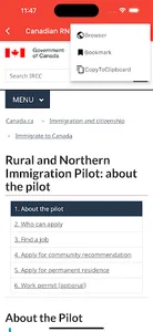 Canada RNIP screenshot 4