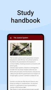 Canadian Citizenship Test screenshot 1