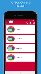 Fútbol chileno en vivo 2022 screenshot 3