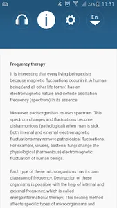 Medical Frequency Program screenshot 4