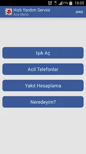 Hızlı Yardım Servisi screenshot 1