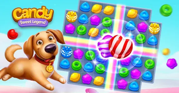 Candy Sweet Legend - Match 3 screenshot 15