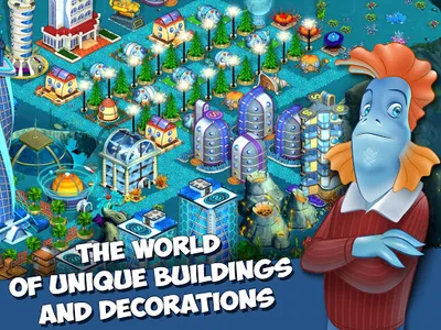 Aquapolis. City building! screenshot 18