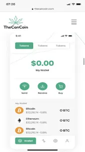 The CANNA wallet screenshot 3