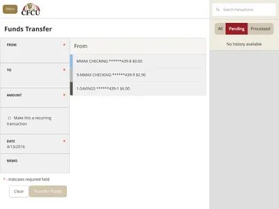 Cannon FCU Mobile Banking App screenshot 8