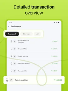 Settle up, Split rent: Splito screenshot 21