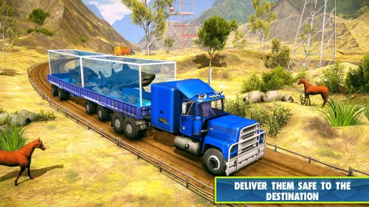 Sea Animals Transport Truck Si screenshot 16