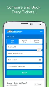 Cheap Flights Ferries Hotels screenshot 2