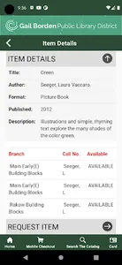 Gail Borden Library screenshot 2