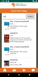 Santa Cruz Public Libraries screenshot 1