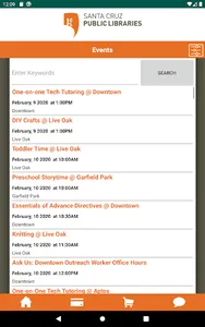Santa Cruz Public Libraries screenshot 5