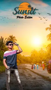 Sunset Photo Editor screenshot 0