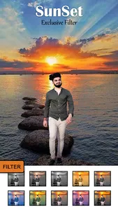 Sunset Photo Editor screenshot 4