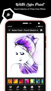 Color Pencil Sketch Effect - W screenshot 3