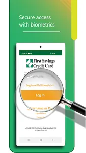 First Savings Credit Card screenshot 2