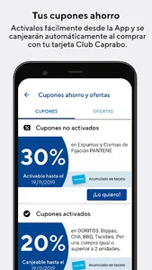 Caprabo screenshot 2