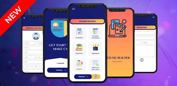 Resume builder (CV maker) screenshot 2