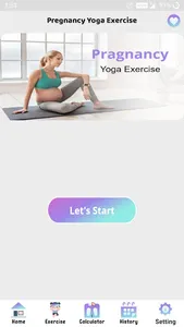 Pregnancy Yoga Exercise screenshot 1