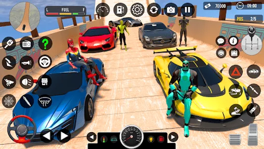 Mega Ramp Car Stunt Master screenshot 8