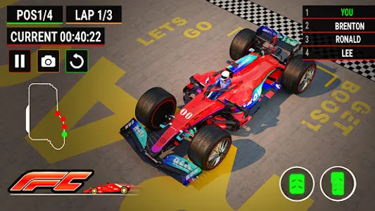 Formula Car Racing Games screenshot 0