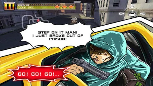 Gangster Car Taxi Driver Simul screenshot 1