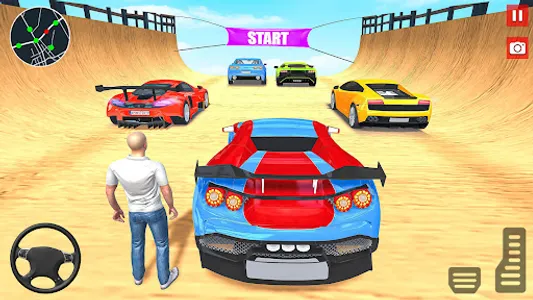 Ramp car Stunt: Race Master screenshot 0