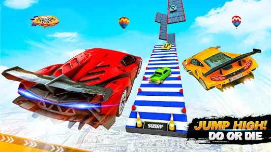 Ramp car Stunt: Race Master screenshot 1