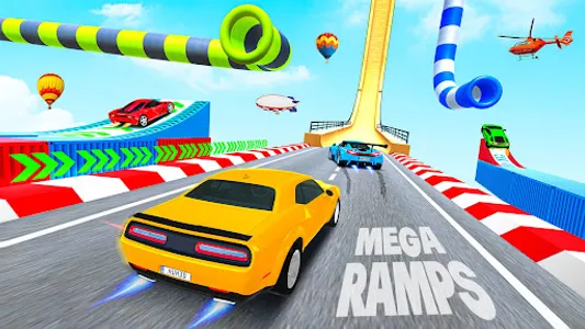 Ramp car Stunt: Race Master screenshot 3